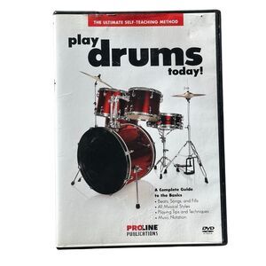 Play Drums Today Instructional DVD Proline Publications